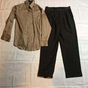 BUNDLE - George Dress pants 30x30 and Shirt S